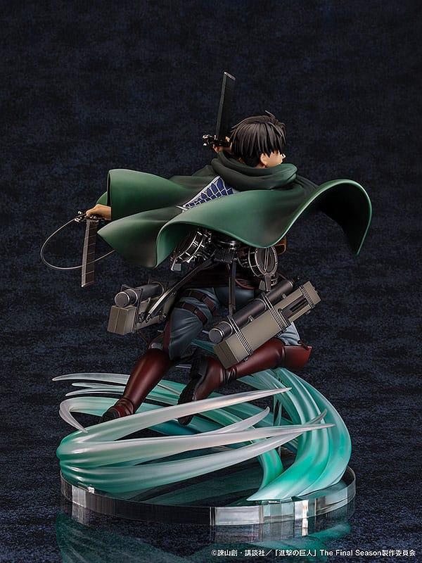 Attack on Titan PVC Statue 1/6 Humanity's Strongest Soldier Levi 23 cm