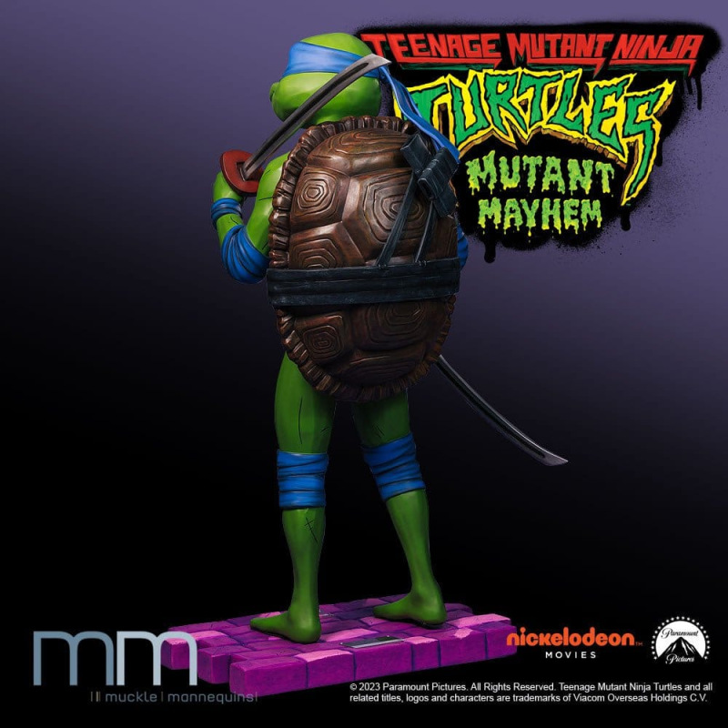 Teenage Mutant Ninja Turtles: Mutant Mayhem Life-Size Statue Leonardo 172 cm 4