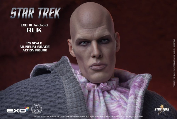 Star Trek: The Original Series Action Figure 1/6 Ruk EXO III Android 33 cm 7