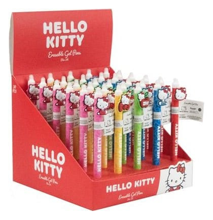 Hello Kitty Erasable Gel Pen Poses Display (30) 2