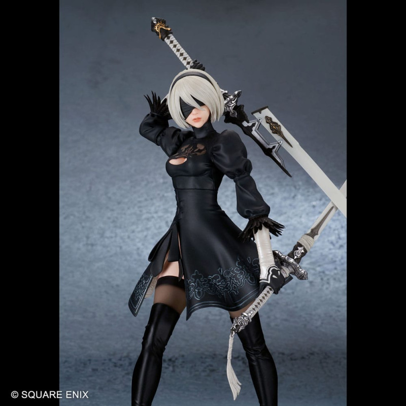 NieR:Automata PVC Statue 2B (YoRHa No. 2 Type B) Ver. 2.0 29 cm 11
