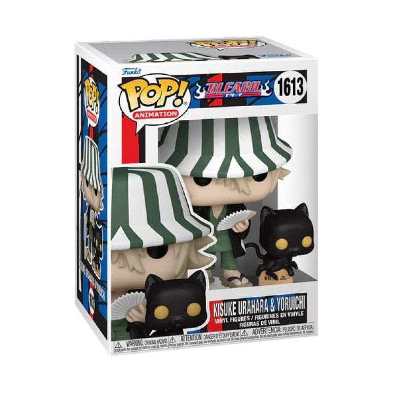 Bleach POP! Animation Vinyl Figure Kisuke w/Yoruichi 9 cm 1
