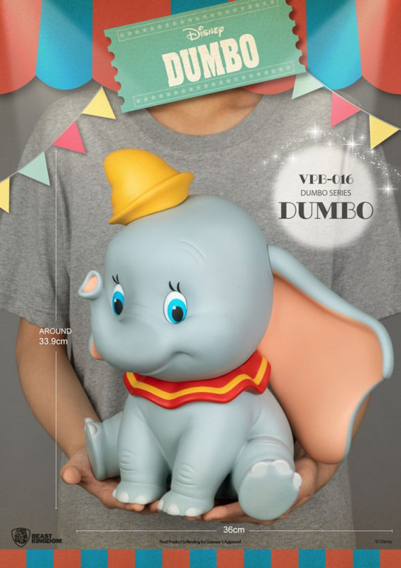 Disney Funktional Figure Vinyl Bank Dumbo 34 cm 7