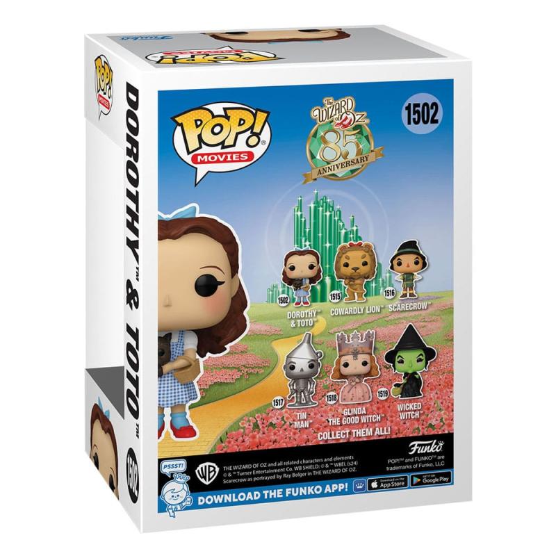 The Wizard of Oz POP & Buddy! Movies Vinyl Figure Dorothy w/Toto 9 cm 2