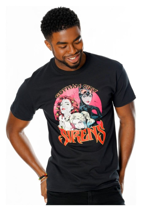 Gotham City Sirens T-Shirt Vintage Poster Size M 6