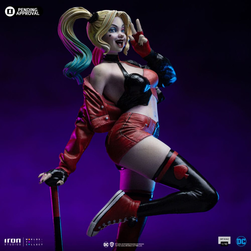 DC Comics Art Scale Statue 1/10 Harley Quinn (Gotham City Sirens) 22 cm 6