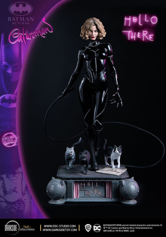 Batman Returns QS Series Statue 1/4 Catwoman 30th Anniversary Edition 54 cm 8