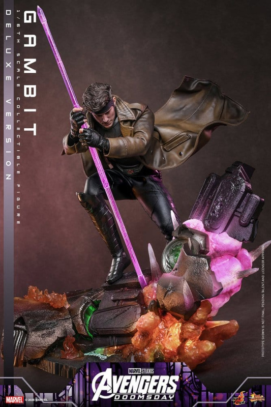 Avengers: Doomsday Movie Masterpiece Action Figure 1/6 Gambit (Deluxe Version) 31 cm 4