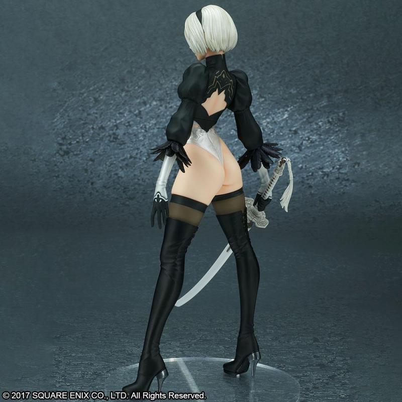 NieR:Automata PVC Statue 2B (YoRHa No. 2 Type B) Deluxe Version 28 cm