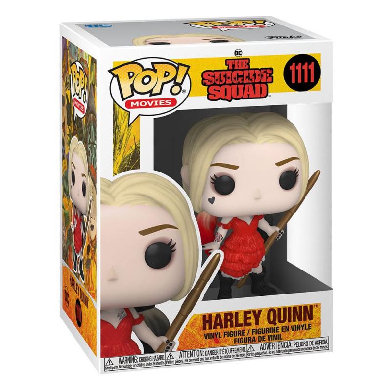 The Suicide Squad: Harley Quinn (Damaged Dress) 9 cm POP! Movies Vinyl Figure - Funko