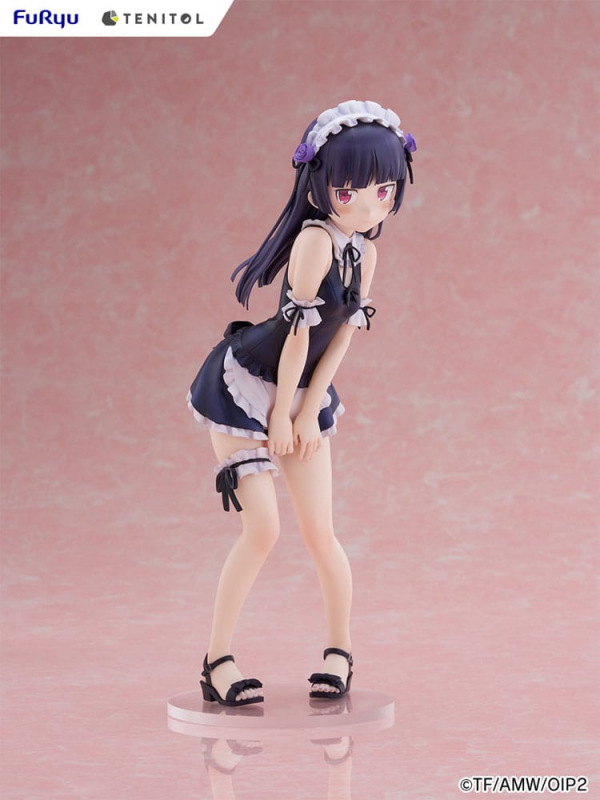 Ore no Imouto ga Konna ni Kawaii Wake ga Nai. Tenitol Tall PVC Statue Kuroneko swimsuits maid Ver. 2 13
