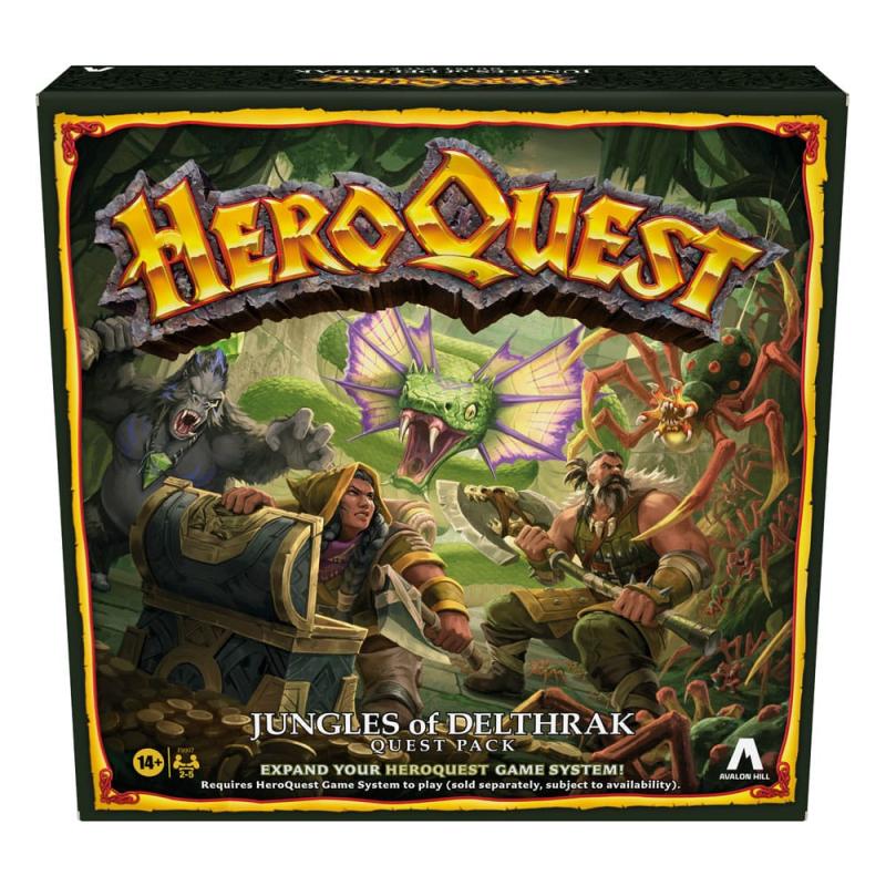 HeroQuest Board Game Expansion Jungles of Delthrak Quest Pack *English Version*