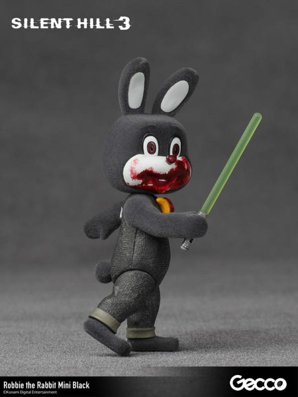 Silent Hill 3 Mini Action Figure Robbie the Rabbit Mini Black Version 10 cm 2