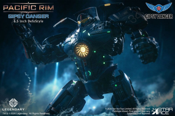 Pacific Rim DefoStyle Figure Gipsy Danger DX 17 cm 1