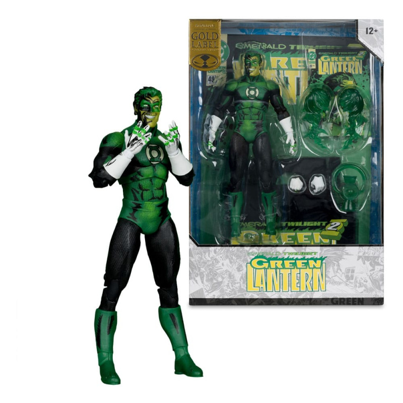 DC Multiverse McFarlane Cover Recreations Action Figure Green Lantern (Emerald Twilight) (Gold Label 5