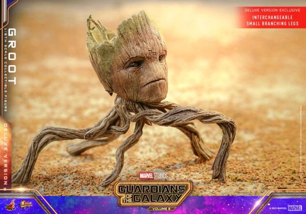 Guardians of the Galaxy Vol.3: Groot Deluxe 1/6 Movie Masterpiece Action Figure - Hot Toys