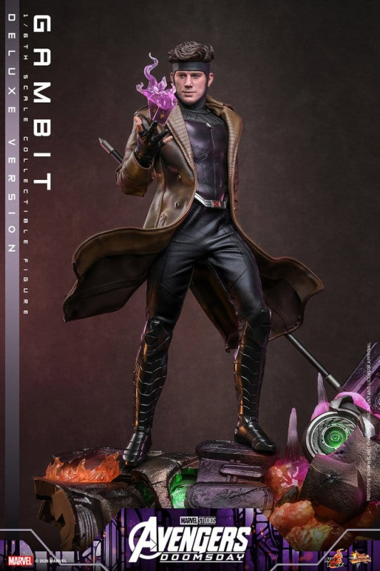 Avengers: Doomsday Movie Masterpiece Action Figure 1/6 Gambit (Deluxe Version) 31 cm 5