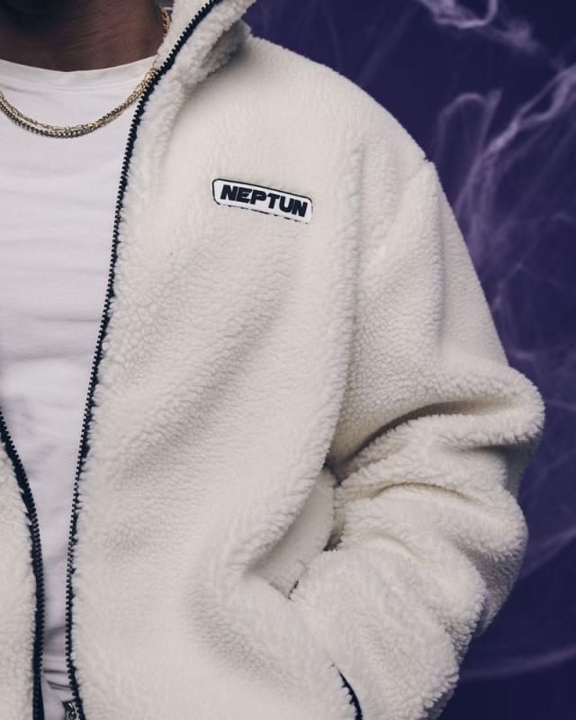 Hunter x Hunter Sherpa Jacket White Size XXXL