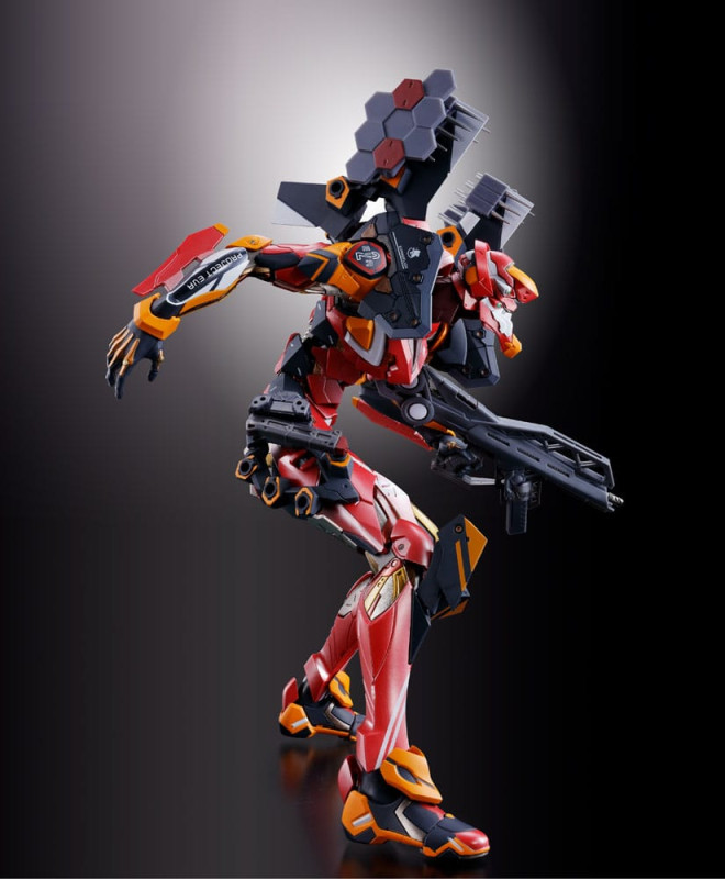 Neon Genesis Evangelion Metal Build Action Figure Eva Production Model-02 30th with the Spear of Cas 10
