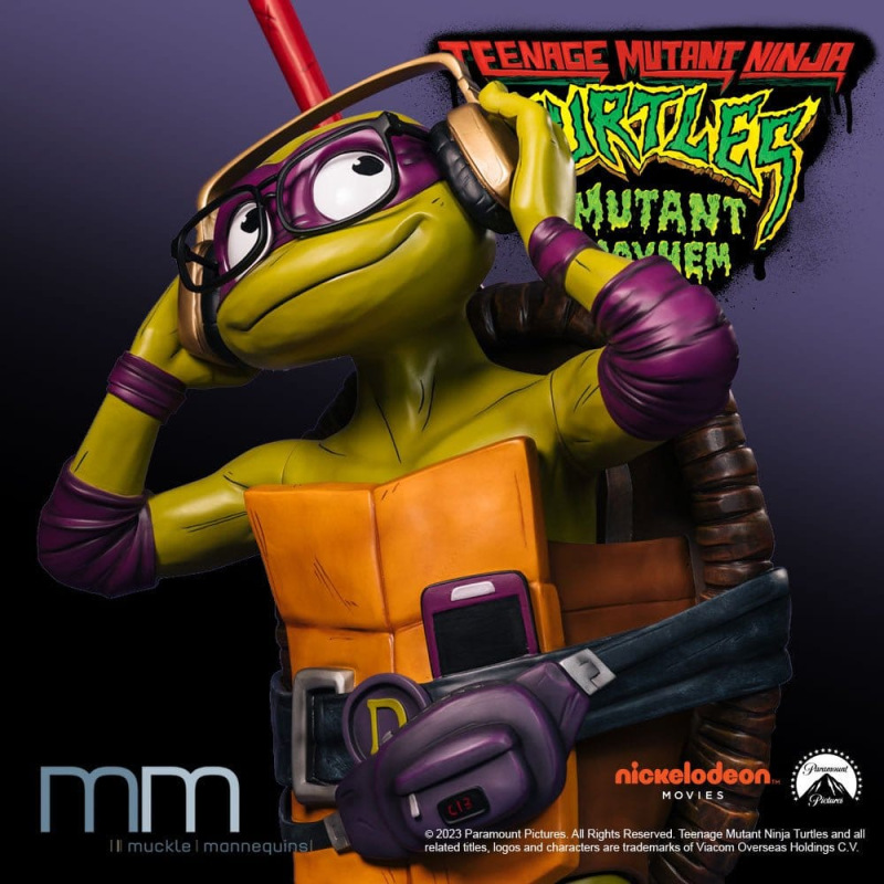 Teenage Mutant Ninja Turtles: Mutant Mayhem Life-Size Statue Donatello 170 cm 4