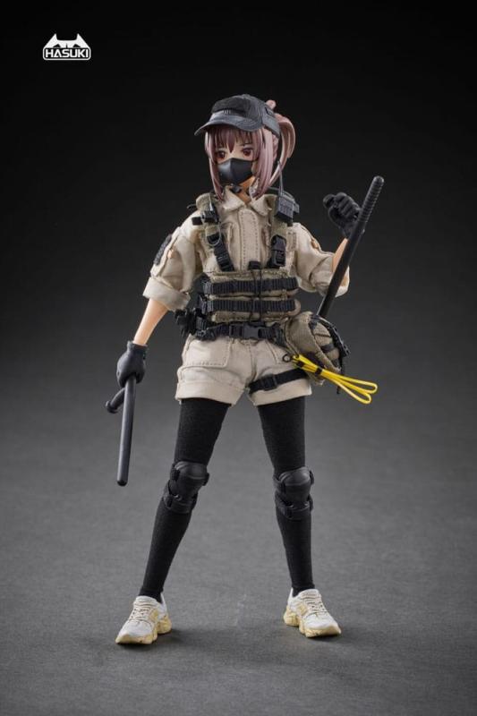 Pocket Art Action Action Figure 1/12 PA006 Reizei Hiyo the Security 15 cm