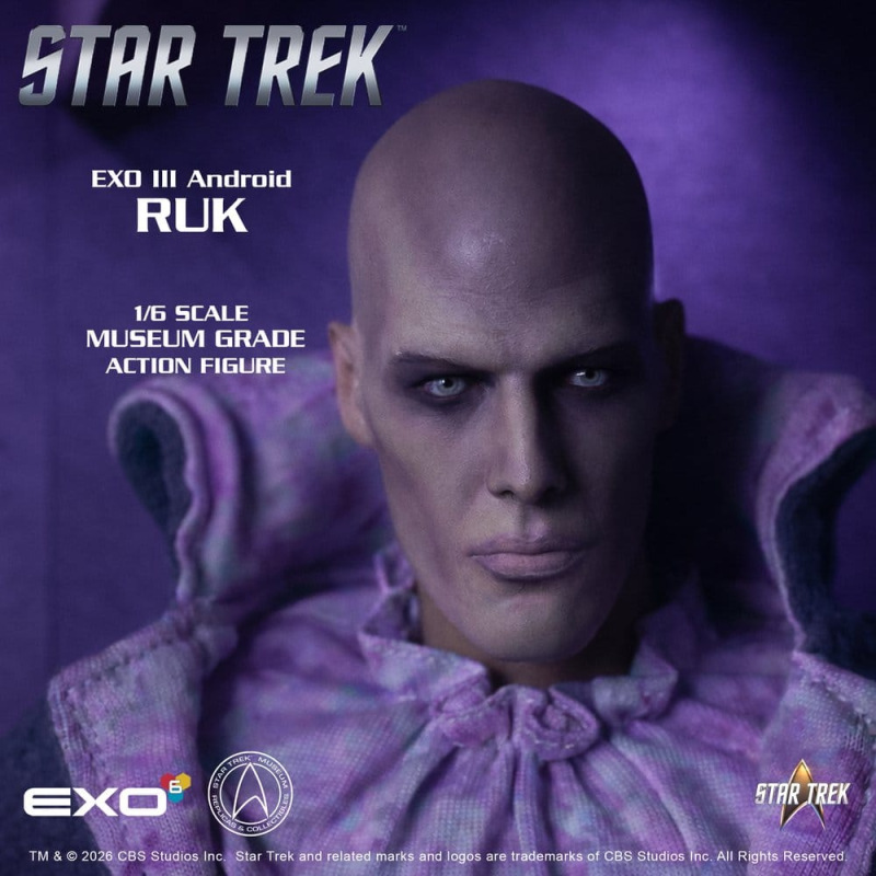 Star Trek: The Original Series Action Figure 1/6 Ruk EXO III Android 33 cm 1