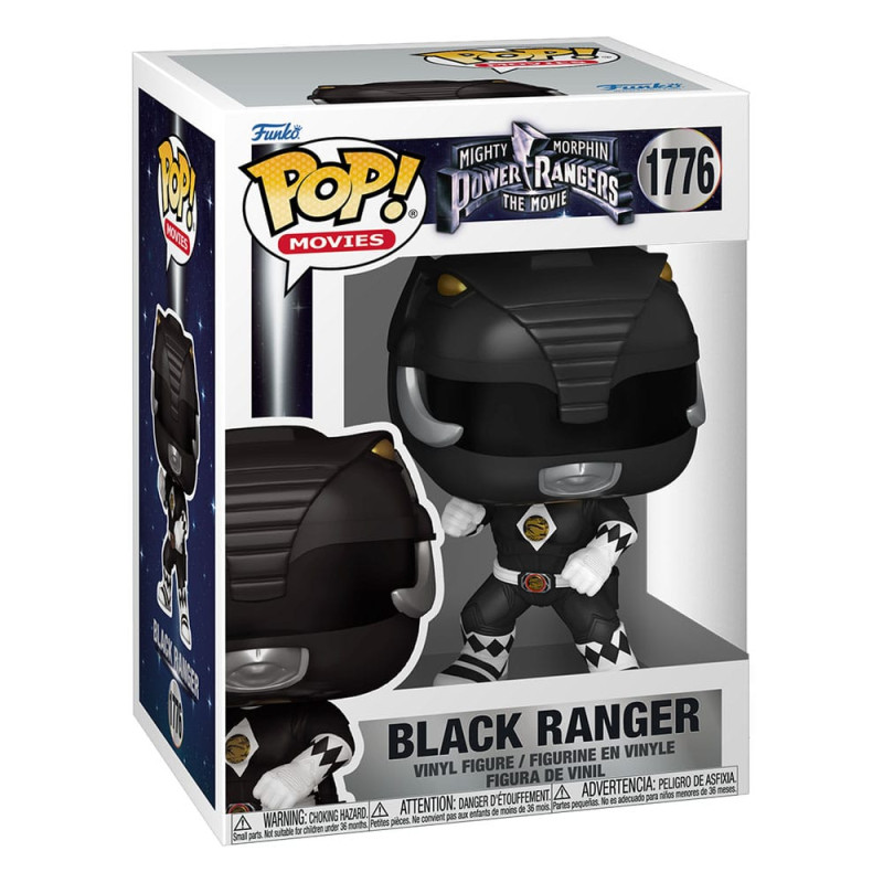 Mighty Morphin Power Rangers: The Movie POP! Movies Vinyl Figures Black Ranger 9 cm 1