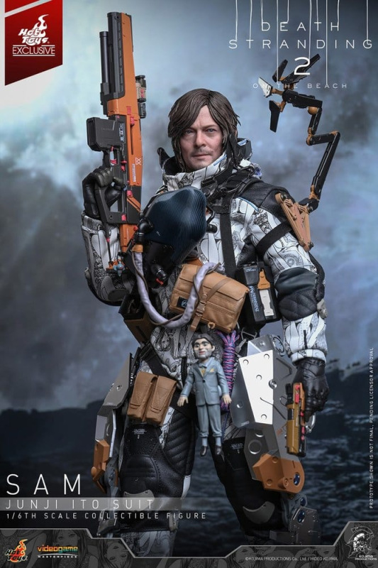 Death Stranding Action Figure 1/6 Sam Porter Bridges (Junji Ito Suit) heo exclusive 31 cm 10