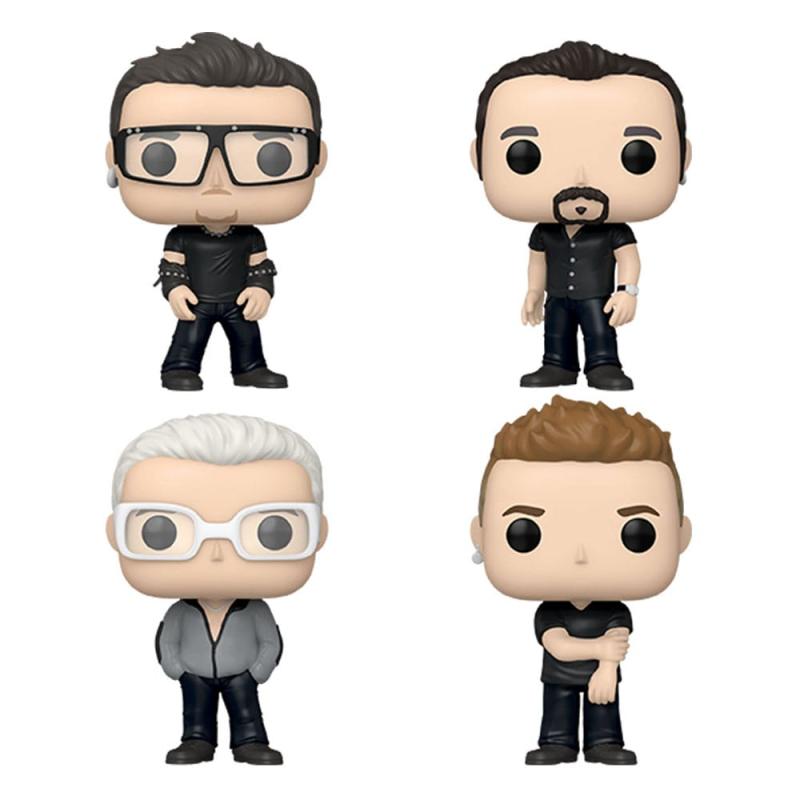 U2 POP! Albums DLX Vinyl Figure 4-Pack POP 9 cm 3