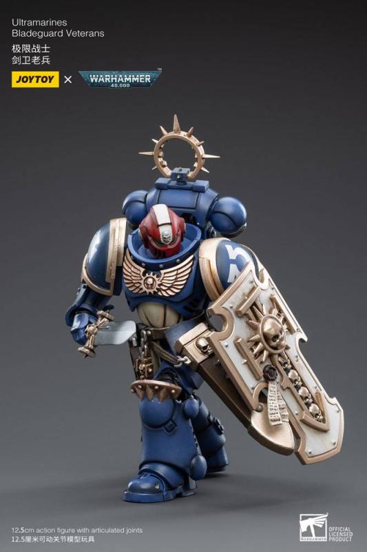 Warhammer 40k: Ultramarines Bladeguard Veteran 1/18 Action Figure - Joy Toy (CN)