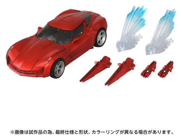 Transformers: Revenge of the Fallen Masterpiece Movie Next Action Figure MPMN-02 Sideswipe G1 Red 15 2