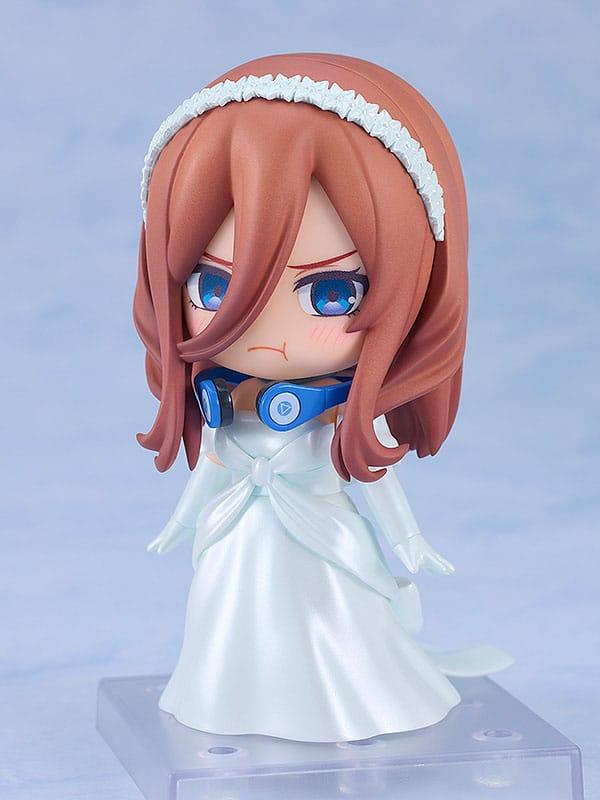 The Quintessential Quintuplets Nendoroid Action Figure Miku Nakano: Wedding Dress Ver. 10 cm 5