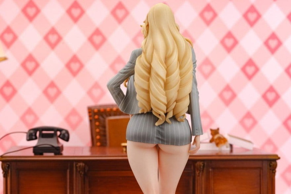 Gal Ane Shachou to Harem Office PVC Figure 1/7 Nishigori Ai (Grey Suit Ver.) Wholesome Ver. 26 cm 8
