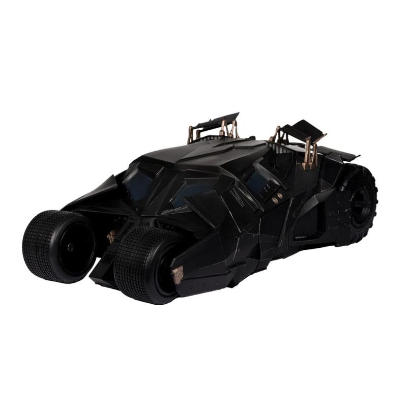 DC Multiverse Vehicle Tumbler with Lucuis Fox (The Dark Knight) (Gold Label)