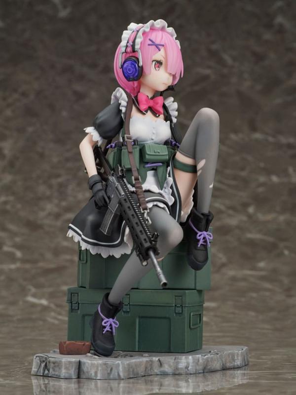 Re:Zero Starting Life in Another World PVC Statue 1/7 Ram Military Ver. 20 cm