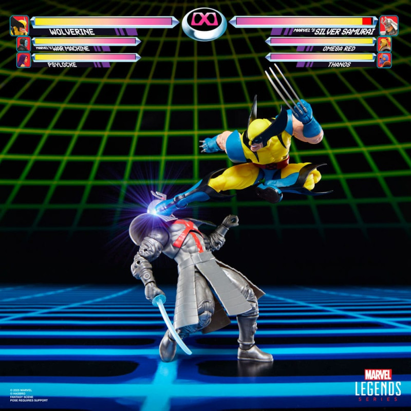 Marvel Legends Gamerverse Action Figure 2-Pack Wolverine vs. Silver Samurai 15 cm 2