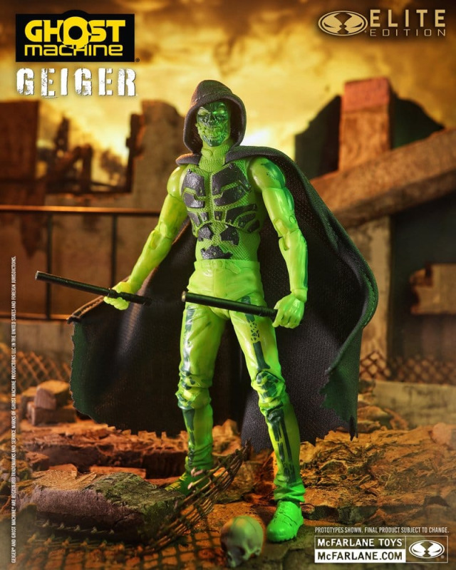 Ghost Machine McFarlane Elite Edition Deluxe Action Figure Geiger 18 cm 5
