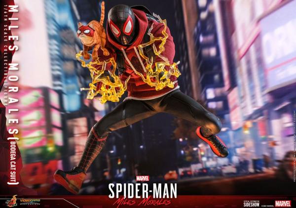 Spider-Man: Miles Morales Bodega Cat Suit 1/6 Videogame Action Figure - Hot Toys