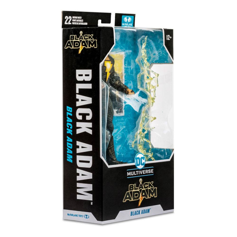 DC Black Adam Movie Action Figure Black Adam 18 cm 8