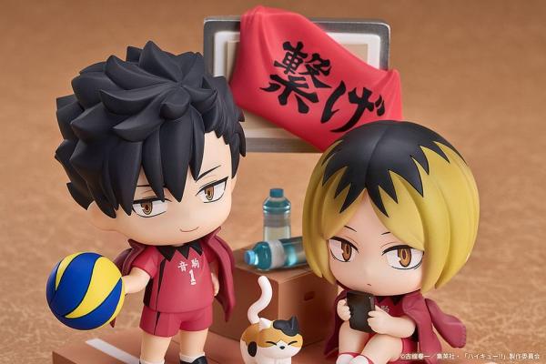 Haikyu!! Qset Mini-Figure 2-Pack Tetsuro Kuroo & Kenma Kozume 9 cm