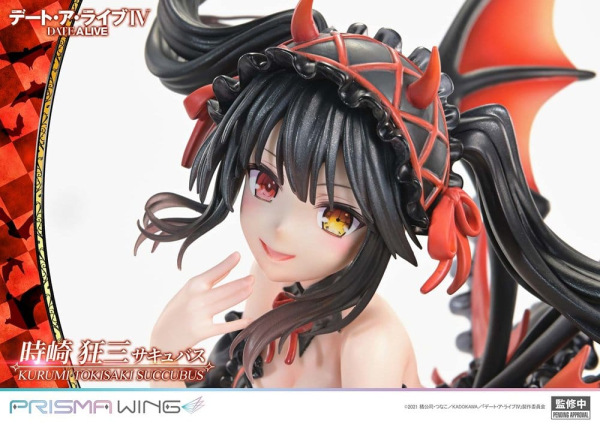 Date A Live Prisma Wing PVC Statue 1/7 Kurumi Tokisaki succubus 25 cm 9