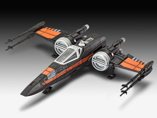 Star Wars Model Kit 1/78 Poe's X-Wing Fighter 22 cm 6