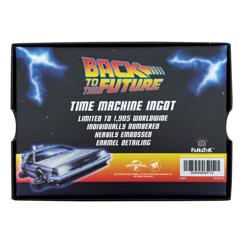 Back To The Future Ingot 40th Anniversary Time Circuits Limited Edition 2