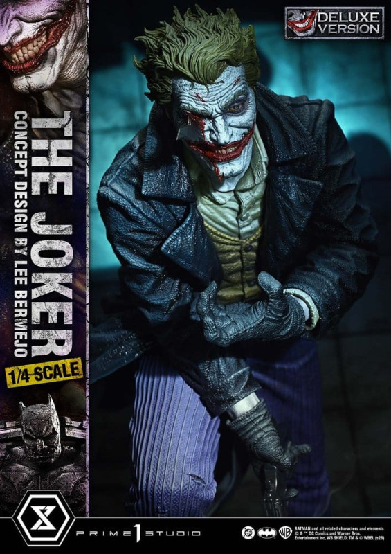 DC Comics Ultimate Premium Masterline Series Statue 1/4 The Joker (Concept Design by Lee Bermejo) De 2