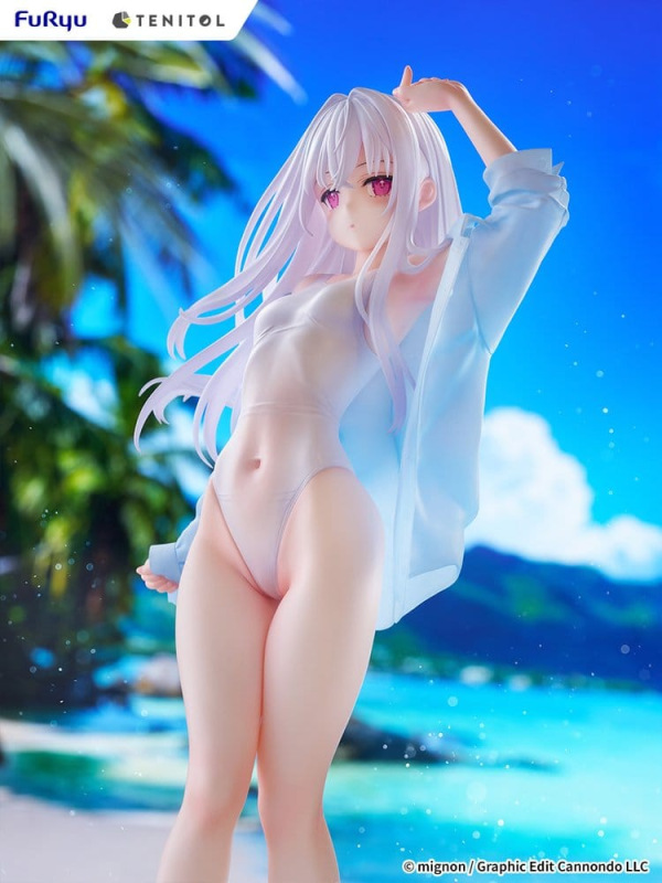 Mignon Works Tenitol Tall PVC Figure Shiro Swimsuit Ver. 30 cm 11