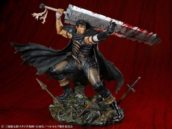 Berserk PVC Statue 1/7 Guts Black Swordsman Ver. 26 cm 7