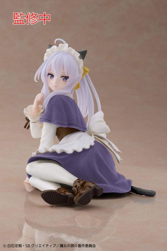 Wandering Witch: The Journey of Elaina PVC Statue Elaina Cat Maid Ver. Renewal Edition 18 cm