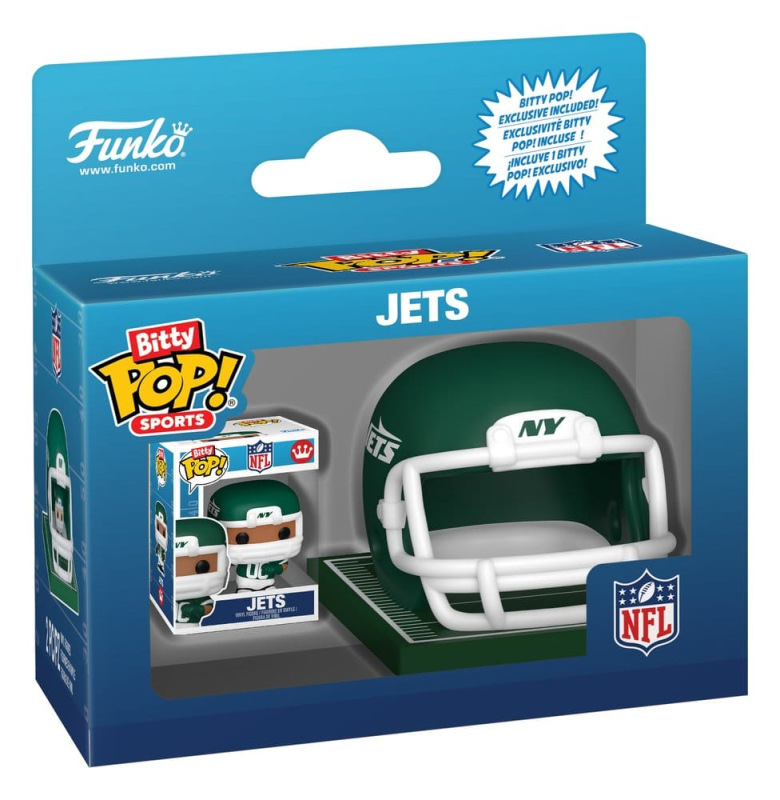 NFL Bitty POP! Helmets Vinyl Figures AFC Series 1 Assortment (12) 4