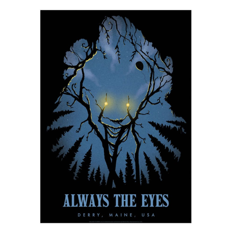 It Art Print Welcome to Derry Limited Edition 30 x 42 cm