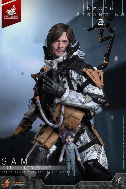 Death Stranding Action Figure 1/6 Sam Porter Bridges (Junji Ito Suit) heo exclusive 31 cm 7